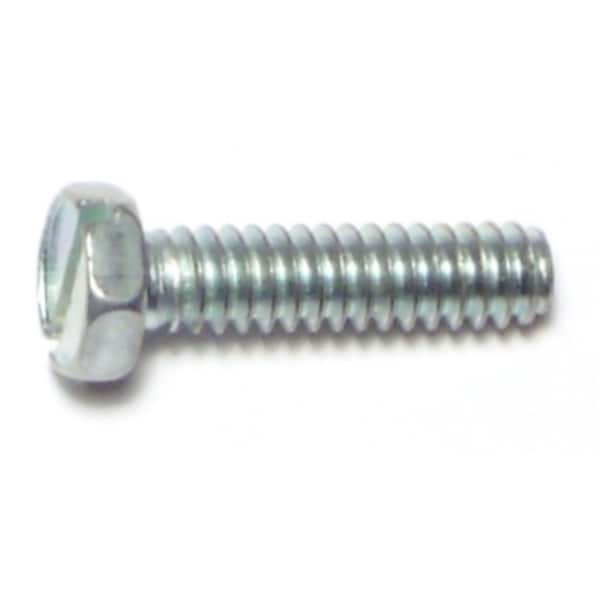 Midwest Fastener #10-24 x 3/4 in Slotted Hex Machine Screw, Zinc Plated Steel, 40 PK 65564 - main
